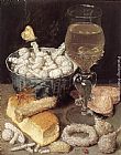 Bread Paintings - Still-Life with Bread and Confectionary by Georg Flegel
